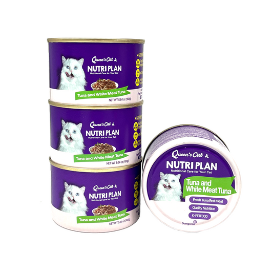 Queen's Cat & Nutri Plan Tuna & White Meat Tuna (160g x4)