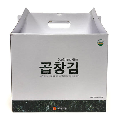 Star Gim Seasoned Sliced Seaweeds Gopchang (18g x12pk)