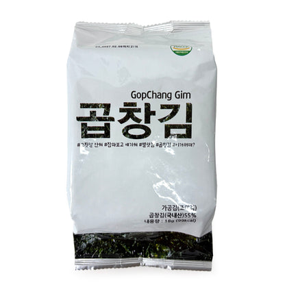Star Gim Seasoned Sliced Seaweeds Gopchang (18g x12pk)