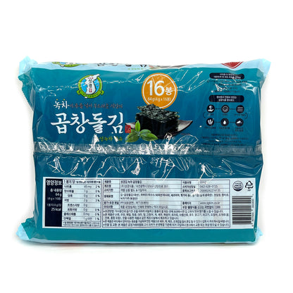 SungGyung Seasoned Sliced Seaweeds Copchang (4g x16pk)