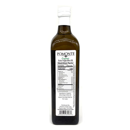 Pomonte Organic Extra Virgin Olive Oil (1 Liter)