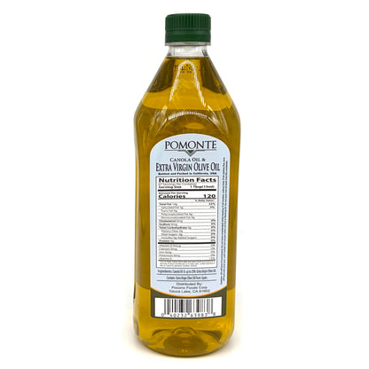 Pomonte Canola Oil & Extra Virgin Olive Oil (1 Liter)