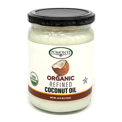 Pomonte Organic Refined Coconut Oil (473ml)