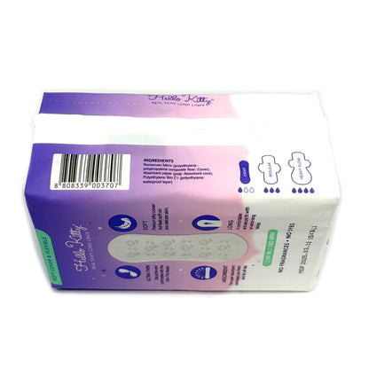 Hello Kitty Real Silky Long Liner Soft cover & Ultra-Thin (40pads)