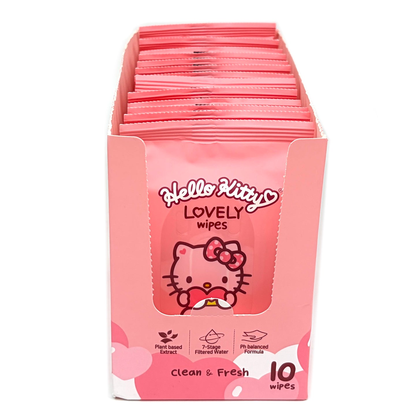 Hello Kitty Lovely Wipes (10wipes x 15pk)