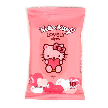 Hello Kitty Lovely Wipes (10wipes x 3pk)