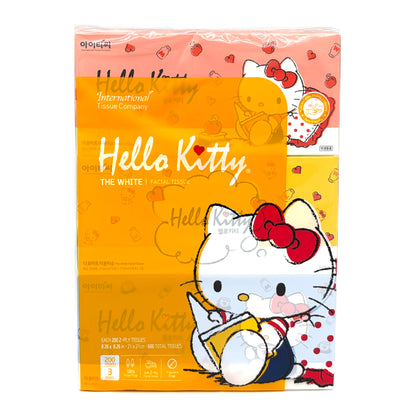 Hello Kitty The White Facial Tissue (3pk)