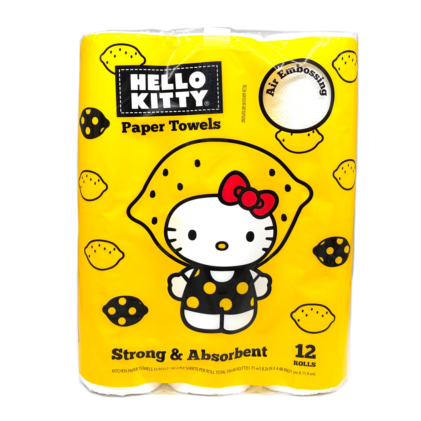 Hello Kitty Paper Towels Strong & Absorbent (12Rolls)