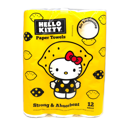Hello Kitty Paper Towels Strong & Absorbent (12Rolls)