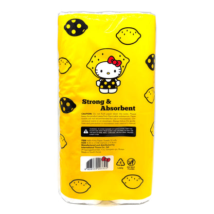 Hello Kitty Paper Towels Strong & Absorbent (12Rolls)