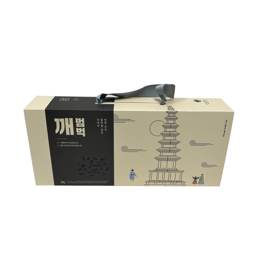 Myungin Sesame Bumbuck Set Korean Traditional Snack (240g)