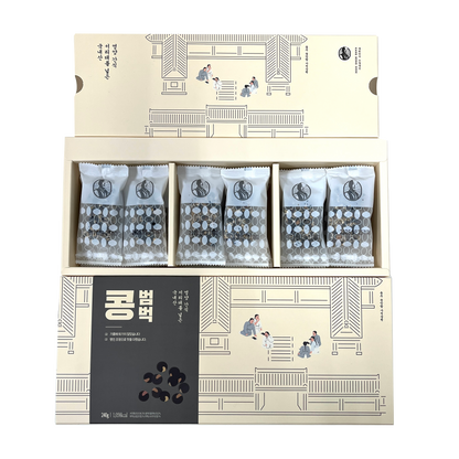 Myungin Soybean Bumbuck Set Korean Traditional Snack (240g)